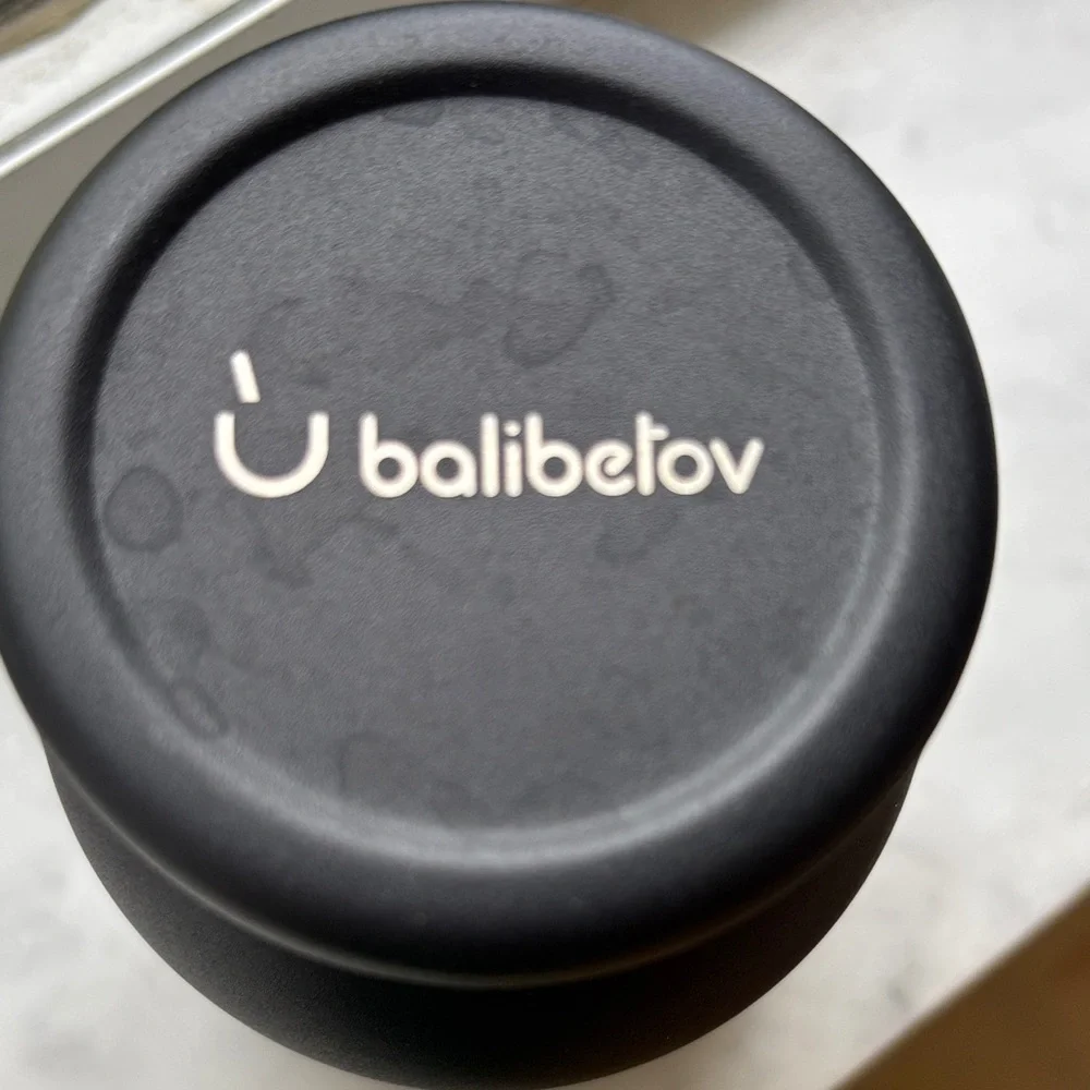 BALIBETOV Yerba Mate tea coffee Black Stainless Steel Tumbler cup Mug Camping